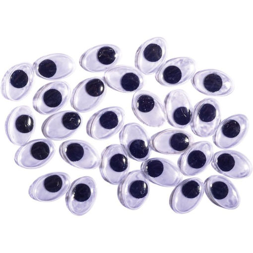 Picture of GOOGLY EYES OVAL 10MM - 30 PACK